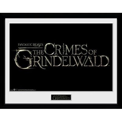Gb Posters Photographie encadrée Fantastic Beasts 2 Logo 30x40cm Gb Posters Photographie encadrée Fantastic Beasts 2 Logo 30x40cm