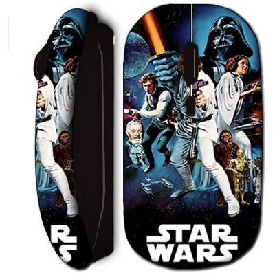 Souris Sans Fil Star Wars Affiche - Design Ergonomique Souris Sans Fil Star Wars Affiche - Design Ergonomique