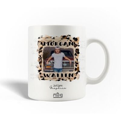 Mug en Céramique Morgan Wallen Chanteur Affiche Poster Maniacase BLANC Mug en Céramique Morgan Wallen Chanteur Affiche Poster Maniacase BLANC