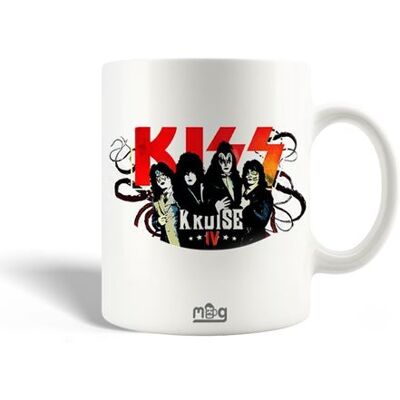 Mug en Céramique The KISS Kruise Logo Affiche Poster Maniacase BLANC Mug en Céramique The KISS Kruise Logo Affiche Poster Maniacase BLANC