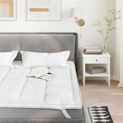 vidaXL Protège-matelas blanc 90x220 cm4100192 vidaXL Protège-matelas blanc 90x220 cm4100192