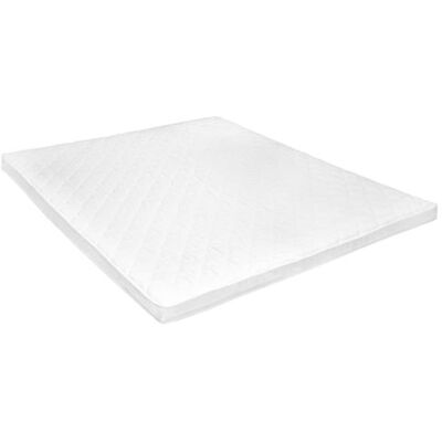 vidaXL Sur-matelas 160 x 200 cm Mousse froide Profil d'œuf 6 cm282773 Blanc vidaXL Sur-matelas 160 x 200 cm Mousse froide Profil d'œuf 6 cm282773 Blanc