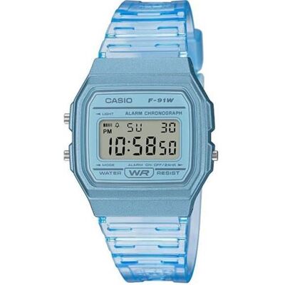 CASIO Collection Montre F-91WS-2EF chrono, alarme, calendrier auto CASIO Collection Montre F-91WS-2EF chrono, alarme, calendrier auto