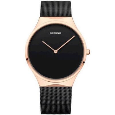 Bering Montre Femme, Mixte 12138-166 Noir Noir Bering Montre Femme, Mixte 12138-166 Noir Noir