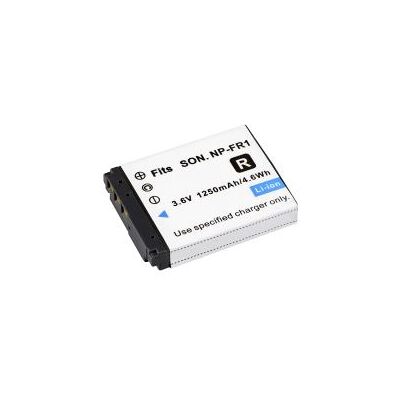 BRESSER Batterie de rechange Lithium-Ion pour Sony NP-FR1 Argenté,Noir BRESSER Batterie de rechange Lithium-Ion pour Sony NP-FR1 Argenté,Noir