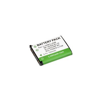 BRESSER Batterie de rechange Lithium-Ion pour Nikon EN-EL10 Argenté,Noir BRESSER Batterie de rechange Lithium-Ion pour Nikon EN-EL10 Argenté,Noir