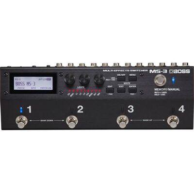 Boss MS-3 - Switcher multi-effets Boss MS-3 - Switcher multi-effets