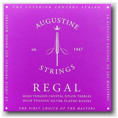 JEU DE CORDES GUITARE AUGUSTINE REGAL BLEU JEU DE CORDES GUITARE AUGUSTINE REGAL BLEU