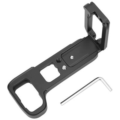 Générique Plaque de Libération Rapide Extensible en L Horizontal pour Caméra sans Miroir Sony A7M3 A7R3 A9 - Noir Générique Plaque de Libération Rapide Extensible en L Horizontal pour Caméra sans Miroir Sony A7M3 A7R3 A9 - Noir