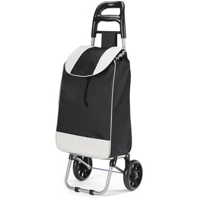 Poussette de marché 2 roues 38l noir Kitchen Chef easypouss free noir Poussette de marché 2 roues 38l noir Kitchen Chef easypouss free noir