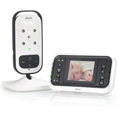 Babyphone avec caméra et écran couleur 2.4 Alecto DVM-75 Blanc-Anthracite Blanc Babyphone avec caméra et écran couleur 2.4 Alecto DVM-75 Blanc-Anthracite Blanc
