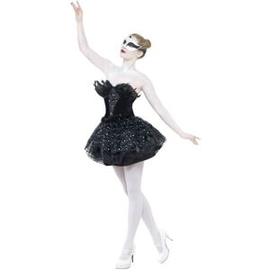 Déguisement Carnaval Cygne Gothique Smiffys - Robe Noire pour Adultes Déguisement Carnaval Cygne Gothique Smiffys - Robe Noire pour Adultes