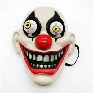 Masque Halloween Clown 20*24cm Multicolore Masque Halloween Clown 20*24cm Multicolore