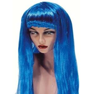Partyline Perruque ponny neon bleu Bleu Partyline Perruque ponny neon bleu Bleu