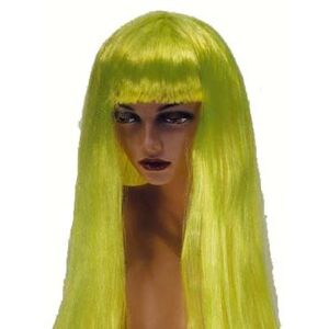Partyline Perruque ponny neon jaune Jaune Partyline Perruque ponny neon jaune Jaune