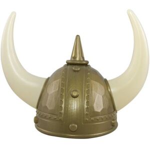 P'TIT CLOWN - 31014 - Casque de Viking avec Pointe Adulte - Cornes Longues - Taille Unique Or P'TIT CLOWN - 31014 - Casque de Viking avec Pointe Adulte - Cornes Longues - Taille Unique Or