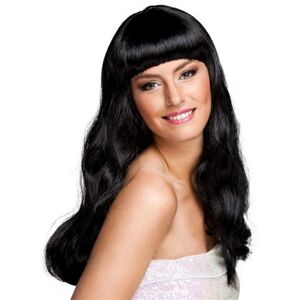 Générique perruque glamour cheveux longs ondulés noir femme - 85865 Noir Générique perruque glamour cheveux longs ondulés noir femme - 85865 Noir