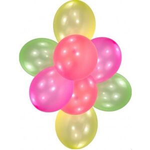Amscan ballons Néon 27,5 cm latex 10 pièces Multicolor Amscan ballons Néon 27,5 cm latex 10 pièces Multicolor