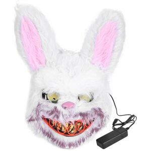 Générique Halloween Cosplay masques allument lapin effrayant pour Festivals parties accessoires Générique Halloween Cosplay masques allument lapin effrayant pour Festivals parties accessoires