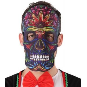 Générique masque dia de los muertos cuir et feutrine deguisement adulte halloween Multicolor Générique masque dia de los muertos cuir et feutrine deguisement adulte halloween Multicolor