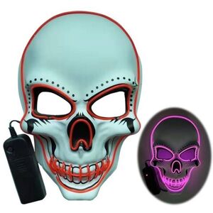 Masque【Plus it】 LED Tête de mort Rose 25x17x7cm rose Masque【Plus it】 LED Tête de mort Rose 25x17x7cm rose