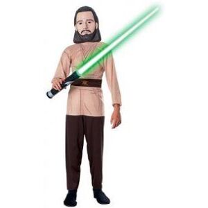 Deguisement star wars : qui gon jinn enfant 5/7 ans (combinaison + masque) - costume garcon - panoplie Deguisement star wars : qui gon jinn enfant 5/7 ans (combinaison + masque) - costume garcon - panoplie