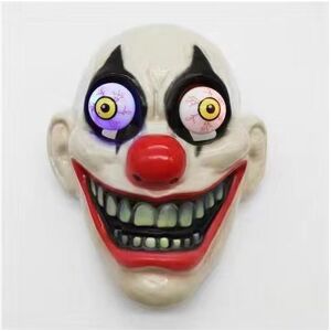 Masque Halloween LED Clown 20*24cm Multicolore Masque Halloween LED Clown 20*24cm Multicolore