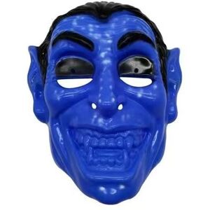 Masque Halloween Vampire Bleu 21*26cm Bleu Masque Halloween Vampire Bleu 21*26cm Bleu