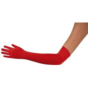1 Paire de gants longs en rouge de 60 cm REF/39330 Accessoire de déguisement festif- Ptit clown rouge 1 Paire de gants longs en rouge de 60 cm REF/39330 Accessoire de déguisement festif- Ptit clown rouge