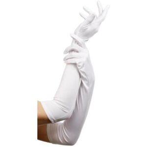 Gants longs blancs femme Taille Unique Blancs Gants longs blancs femme Taille Unique Blancs