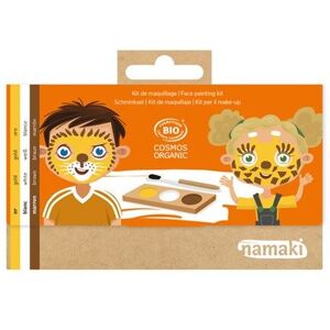Kit Maquillage de fête Namak 3 Couleurs Lion et Giraffe Kit Maquillage de fête Namak 3 Couleurs Lion et Giraffe