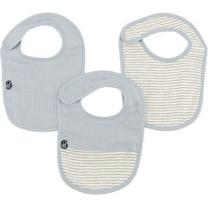 Bavoirs DOMIVA - Bleu Vintage - 6-12 mois - Gaze de coton Bavoirs DOMIVA - Bleu Vintage - 6-12 mois - Gaze de coton