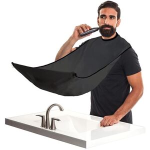 Tablier Barbe Homme Wabecil Bavoir de Rasage avec Ventouses,120*78cm-Noir Noir Tablier Barbe Homme Wabecil Bavoir de Rasage avec Ventouses,120*78cm-Noir Noir