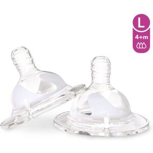 Lot de 2 tétines anti-colique Twistshake Taille 4 mois+ Lot de 2 tétines anti-colique Twistshake Taille 4 mois+