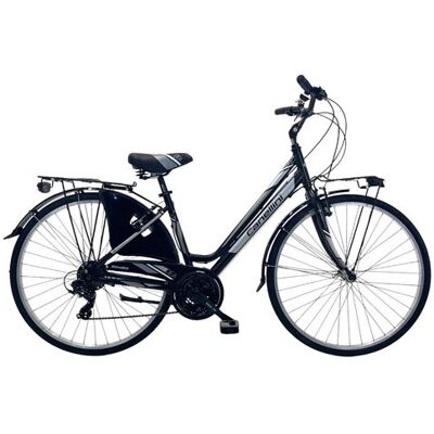 Vélo Urbain Canellini Dea 28 Aluminium - Shimano 21V - Noir Vélo Urbain Canellini Dea 28 Aluminium - Shimano 21V - Noir