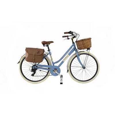 Vélo Urbain en Aluminium Canellini VIA VENETO - Bleu - City Bicycle Vélo Urbain en Aluminium Canellini VIA VENETO - Bleu - City Bicycle