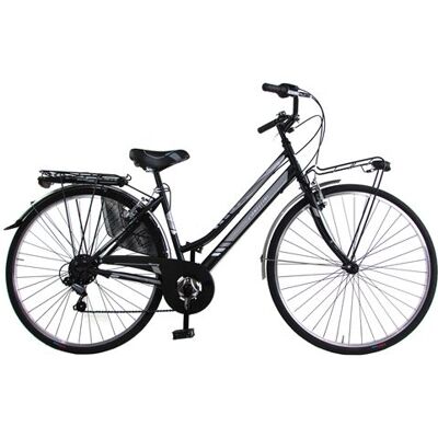 Vélo de ville Femme Canellini MOVING 28 Noir Noir Vélo de ville Femme Canellini MOVING 28 Noir Noir