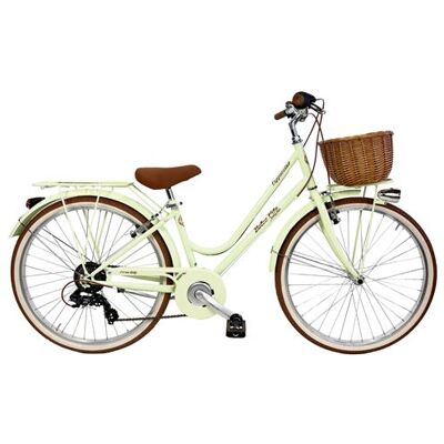 Vélo de ville Dolce Vita by Canellini CAPPUCCINO 26" avec panier - Vert clair Vert clair Vélo de ville Dolce Vita by Canellini CAPPUCCINO 26" avec panier - Vert clair Vert clair