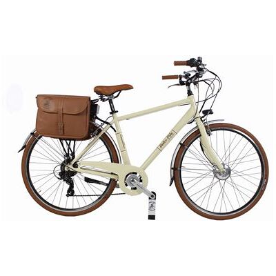 E-Bike Dolce Vita by Canellini Vélo de Ville Retro Vintage Homme Beige 54 Beige E-Bike Dolce Vita by Canellini Vélo de Ville Retro Vintage Homme Beige 54 Beige
