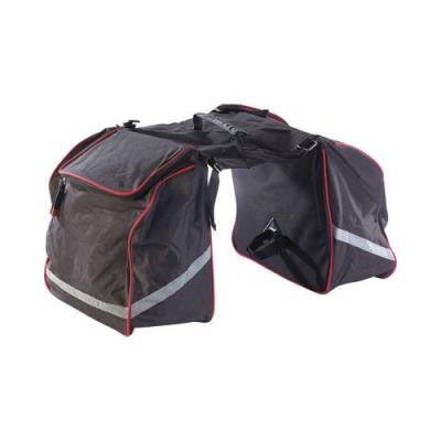 XCASE Sacoche vélo double pour porte-bagages XCASE Sacoche vélo double pour porte-bagages