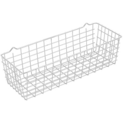 Panier Metaltex Pandino blanc 33x12x9cm Blanc Panier Metaltex Pandino blanc 33x12x9cm Blanc