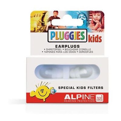 Alpine Pluggies Kids Protection Auditive pour enfants Blanc Blanc Alpine Pluggies Kids Protection Auditive pour enfants Blanc Blanc