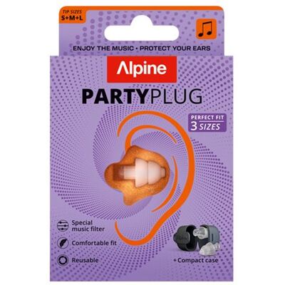 Protections auditives Alpine electronics Party Plug Transparent Protections auditives Alpine electronics Party Plug Transparent