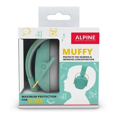 Alpine electronics Protections auditives pour enfant Alpine Muffy Menthe Alpine electronics Protections auditives pour enfant Alpine Muffy Menthe