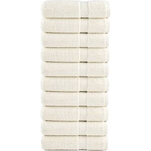 vidaXL Modèle - Serviettes crème 70x140 cm - Serviettes vidaXL Modèle - Serviettes crème 70x140 cm - Serviettes