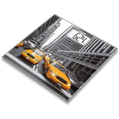 Pèse-personnes Beurer GS 203 New York 30 x 30 x 1.9 cm Blanc Pèse-personnes Beurer GS 203 New York 30 x 30 x 1.9 cm Blanc