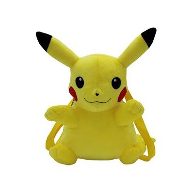 Sac à dos Peluche Pikachu Nintendo - 36cm - Licence Officielle Sac à dos Peluche Pikachu Nintendo - 36cm - Licence Officielle