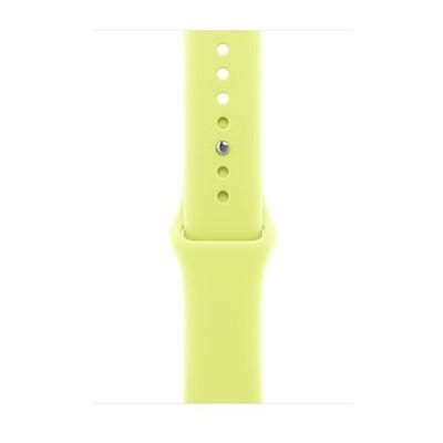 Bracelet pour montre intelligente Apple 46mm Taille S/M Jaune fluo pour Watch Hermès Series 9, SE 3, Series 10, Series 11, Series 8, Series 9, Ultra 2, Ultra 3 Bracelet pour montre intelligente Apple 46mm Taille S/M Jaune fluo pour Watch Hermès Series 9, SE 3, Series 10, Series 11, Series 8, Series 9, Ultra 2, Ultra 3