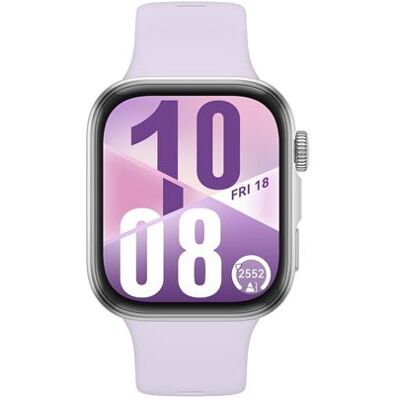 Montre connectée Huawei Watch Fit 4 Bluetooth 36 mm Gris avec bracelet en fluoroélastomère Violet Montre connectée Huawei Watch Fit 4 Bluetooth 36 mm Gris avec bracelet en fluoroélastomère Violet
