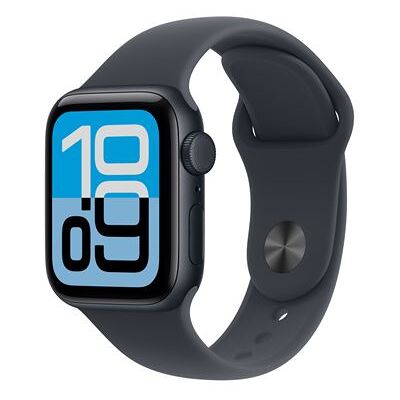 Apple Watch SE 3 GPS + Cellular 40 mm Boitier en Aluminium Midnight avec Bracelet Sport Midnight- S/M Bleu Apple Watch SE 3 GPS + Cellular 40 mm Boitier en Aluminium Midnight avec Bracelet Sport Midnight- S/M Bleu
